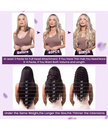 LAAVOO Tape Real Hair Extensions - Balayage Brown Ombre Remy Hair - 20pcs Skin Weft 50g #4/27/4 - Perfect for Natural Hair Enhancements - Buy Online on GoSupps.com