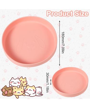 Fanshiontide 2 Pcs Cat Bowls Food Silicone Grade Feeding Bowl Water Bowl for Cat and Dog Dry Food and Wet Food Cat Drinking Bowl Pet Bowl Dishs for Pet Cat Dog Small Animal - Buy Online on GoSupps.com