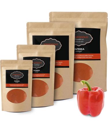 Sonnengold Spices - 200g of Premium Sweet Peppers from Spain - 100-120ASTA - Explosive Taste - Master Quality Since 1855 - Hand Packed in Eco Friendly Packaging - Buy Online on GoSupps.com