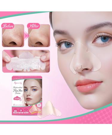  Beauty7 Beauty7 Pack of 10 XL Hydrocolloid Adhesive Strips for Removing Blackheads and Heads - Absorbs Oil and Blackheads - Buy Online on GoSupps.com