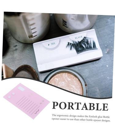 Beatifufu 1 Set Grafting Eyelash Tool Lash Adhesive Remover Lash Glue Rings Glue Bottle Plug Opener Eyelash Glue Tips Essential Oil Opener Glass Roller Bottle Opener Key Metal Rubber Ring - Buy Online on GoSupps.com