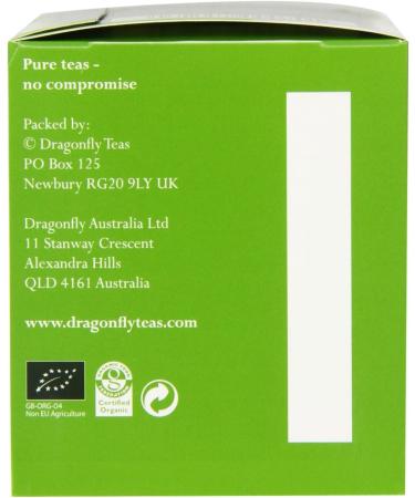 (2 Pack) - Dragonfly Tea - Org Moroccan Mint Green Tea | 20 sachet | 2 PACK BUNDLE - Buy Online on GoSupps.com