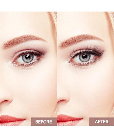 72 Pcs Wide Stem C/D Curl Cluster Lashes | 8-16mm Length | DIY Eyelash Extensions for Personal Makeup (Fluffy02-C-MIX8-16) - Buy Online on GoSupps.com