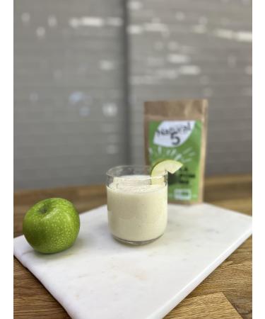 Organic vegan apple smoothie Natural 5 - Buy Online on GoSupps.com