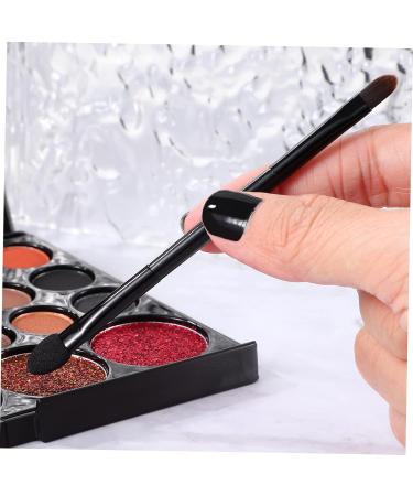 Beaupretty Powder Applicator Makeup double eye shadow makeup dual sided eye shadow applicator women face blending brush eye shadow Double Head Eyeshadow cosmetics lip brush Miss nylon Brush - Buy Online on GoSupps.com