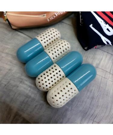 4 Shoe Trainer Sneaker Deodoriser Pill Odour Eliminator Capsules Freshness Balls Long Lasting and Reusable with Multi Levels of Freshness Easy and Convenient to use Pack of 4 (Blue and White) - Buy Online on GoSupps.com