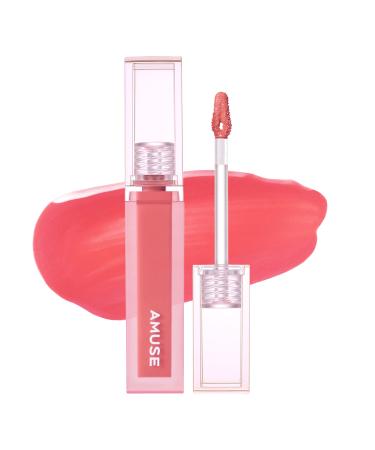 Amuse DEW TINT Genuine Product Korean Cosmetic Makeup Lipstick Tint Glossy Vegan (02 BREEZE)