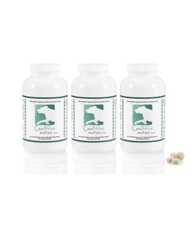 Canimove Motion Maxi Dreiererpack 300 tablets for large dogs for the metabolism of the joints tendons muscles and nerves with many active ingredients 340 g (3 pack)