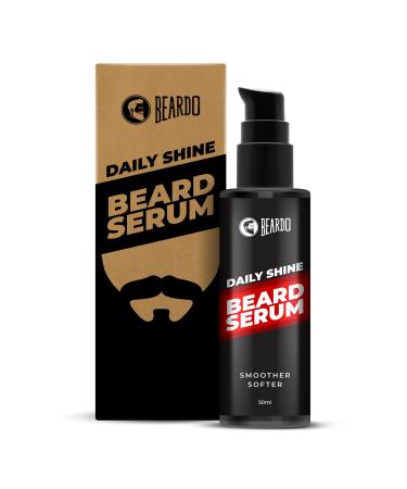 Beardo Beard Serum For Men - 1.69 oz | Daily use beard serum for men | Softens and Smoothes Rough Beard | Gives Beard Shine & Nourishes Beard l Non Sticky