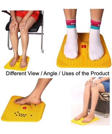 Japjy Acupressure Mat Kit Full Body Massage Set with Magnets Pyramids & Therapy Books for Ultimate Relaxation - Buy Online on GoSupps.com