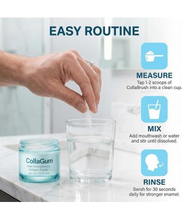 Collagum Smile Strengthening Collagen Powder Collagen Tooth - Hydroxyapatite Toothpaste Care Powder Protect Gum - Buy Online on GoSupps.com