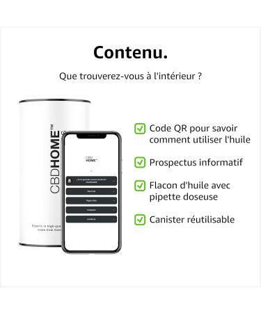 CBHOME Oils - Huile de Graines de Chanvre Max 40% - 30 ml - Base de noix de coco et graines de chanvre bio - Press froid - Sans additifs ni solvants - 100% v g tal - Certifi bio UE 30 ml (Lot de 1) 40% - Buy Online on GoSupps.com
