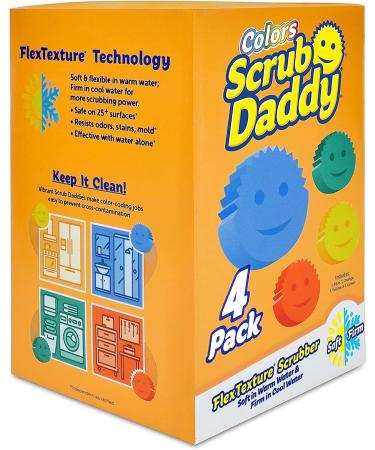 Scrub Daddy BBQ Daddy Scour Steel Multipurpose Scouring Pad No Chemicals  Made for Kitchen, Outdoor, Mechanical, Workshop (2 Count)