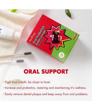 Nature's Key Oral Probiotic Bubble Lozenges - 3 Billion CFU Probiotics for Teeth, Gums, and Fresh Breath - 60 Count - Buy Online on GoSupps.com