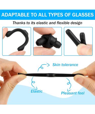 Comnico Silicone Glasses Ear Pads - 12 Soft Slide-Resistant Accessories for Maximum Comfort - Buy Online on GoSupps.com