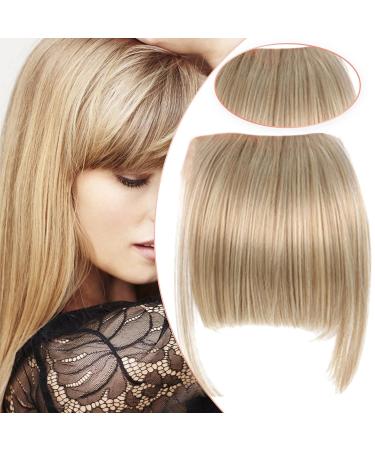 Toppu Air Bangs Hair Clip for Women | Ponytail Wig with Neat Fringe | Hand-Bound Straight Flat Clip-On Hair Extensions - Buy Online on GoSupps.com
