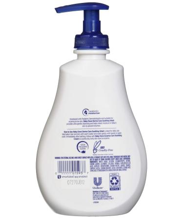 Baby Dove Soothing Wash - Eczema Care, Paraben & Phthalate Free, 13 oz (Pack of 4) - Buy Online on GoSupps.com