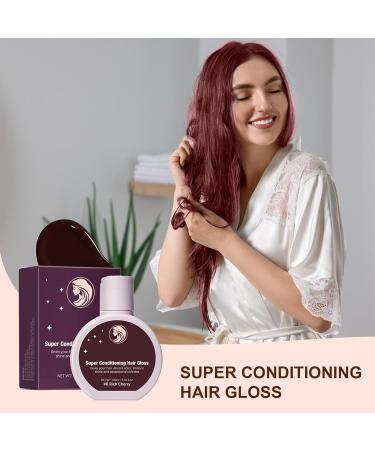  Jiimhte Super Shine Conditioner Shine 100ml Semi-Permanent Shine Enhances Color & Increases Shine & Hydration for Women and Girls - Buy Online on GoSupps.com
