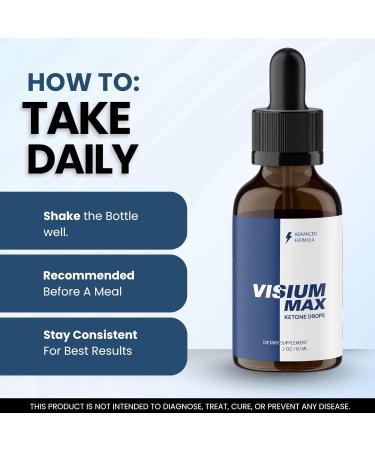 (6 Pack) V Max - Vision & Eye Health Support Supplement Drops All Natural Premium Advanced Liquid Formula Drop for Overall Wellness and Support Health - 6 Bottles for 6 Months - Buy Online on GoSupps.com
