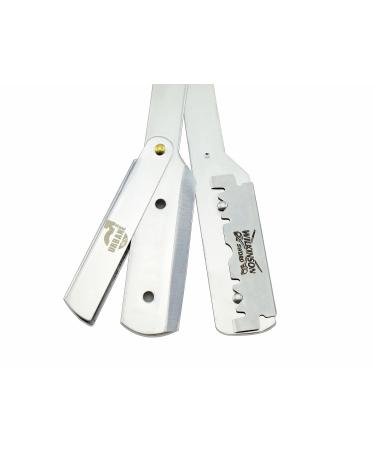 Urbane Men Straight Cut Throat Razor - Wooden Effect Plastic | Premium Shaving Experience - International Shipping Available - Buy Online on GoSupps.com