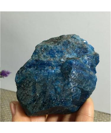 Natural Crystal Rough Blue Green Apatite Crystal raw Stone Natural Rough Sample Home Decoration Natural Stone Ornaments (Size : 400-450g) - Buy Online on GoSupps.com