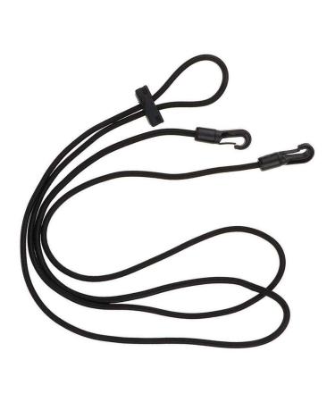 3m Riding Elastic Neck Stretcher Headcollar Adjustable Horse Reins Training Rope Comfortable Training Aid(Black)