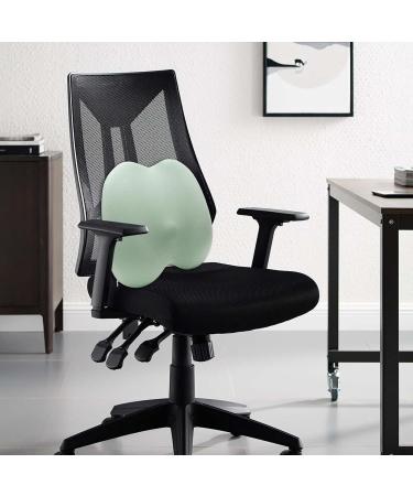 Backrest Cushion Waist Protection Lumbar Support Pillow Car Backrest Cushion Ergonomic Summer Waist Protection Soft Sponge Car Waist Pad Green - Buy Online on GoSupps.com