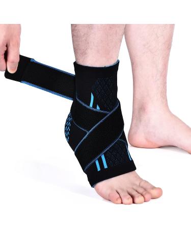 U-pick Relief Ankle Brace for Plantar Fasciitis & Heel Spur - Compression Sleeve for Achilles Tendonitis - Sports Brace for Basketball, Volleyball & Running - Black - Buy Online on GoSupps.com