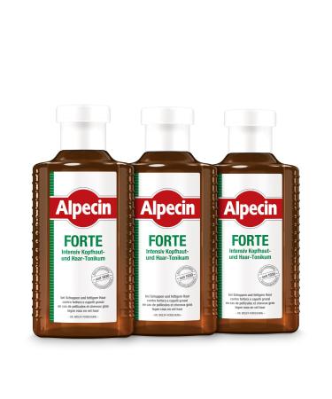 Alpecin Alpecin FORTE 3 x 200 ml - The tonic against dandruff and common hair loss