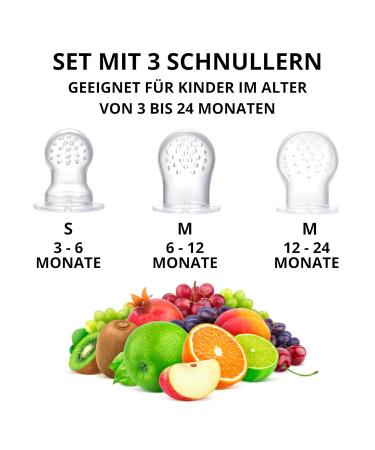 BEBI BORN Baby Fruit Teat Set - 1 Fruit Teat + 3 BPA-Free Silicone Teats (3-24 Months) - Pink Fruit Teat for Babies 4+ Months - Safe & Easy to Use - Buy Online on GoSupps.com