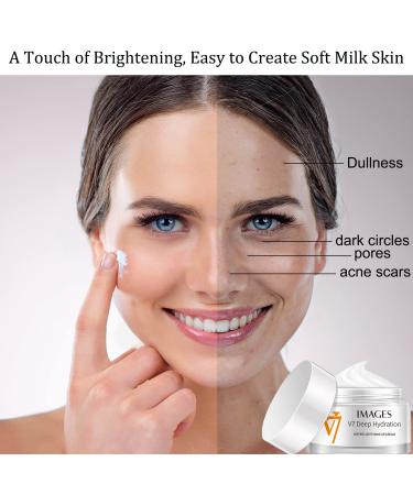 Rednow Moisturizing Tone-up Cream V7 - Deep Hydration Waterlight Makeup Cream (2PCS) | V7 Korea Toning Light Cream Face Moisturizer for All Skin Type | Natural Young Skin Water Light Formula - Buy Online on GoSupps.com