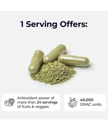 Paradise Herbs, ORAC Energy, Superfood Capsules, Includes Over 42 Organic & Wild-Crafted Ingredients, Probiotics & Enzymes, 120 Count (Pack of 2) 15 Servings (Pack of 2) - Buy Online on GoSupps.com