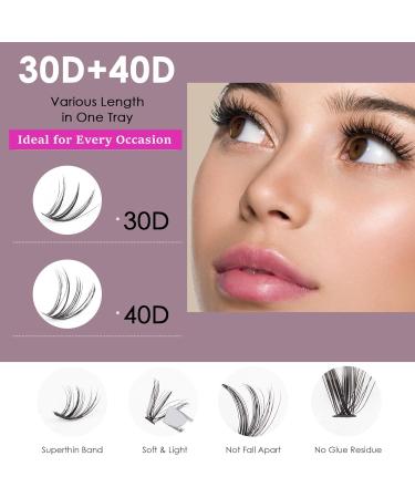 DIY Lash Extension Kit - 320 Pcs Natural Individual Lashes (10-16mm) with C/D Curl Glue & Tools for Home Use | Perfect for Beginners - Buy Online on GoSupps.com