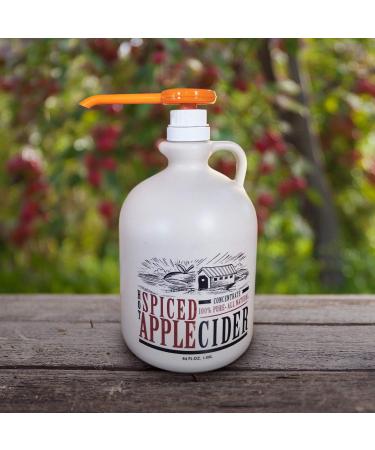 Mountain Cider Dispensing Pump - Fits 64 oz Jug of Spiced Apple Cider Concentrate | Easy to Use & Reusable | 1 oz Dispensing - Buy Online on GoSupps.com
