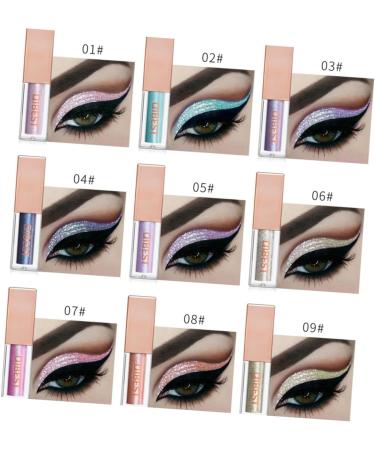 TOVINANNA 3 Pcs Glow Eye Powder Liquid Eyeliner Pearlescent Eyeshadow Glitter Eyeshadow Matte Liquid Eyeshadow - Buy Online on GoSupps.com