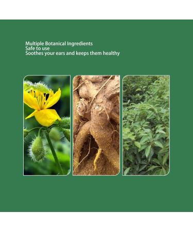 Refreshing 20ml Ear Care Solution for Tinnitus & Ear Canal Blockage - Portable Drop Liquid - Buy Online on GoSupps.com