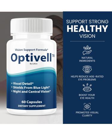 (3 Pack) Optivell Eye Capsules Optivel Pills Vitamins Eye Care Wellness Supplement Healthy Eyesight Retina Sharper Vision Support Formula Clear Eyes Ocular Comfort Health Visual Balance (180 ct) - Buy Online on GoSupps.com