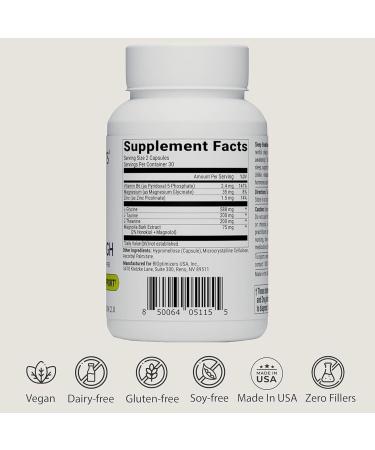 BIOptimizers Sleep Breakthrough Capsules - Natural Support Supplement | Calming Relief Aid for Adults | Non-Habit Forming | 60 Capsules - Buy Online on GoSupps.com