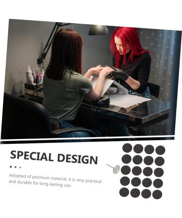 Healvian 2 Sets Nail Polishing Sheets Manicure Electric Tools Sanding Discs Professional Nail Files Power Tool Nail Tools Nail Accessories Pedicure Tools Painted Stainless Steel Grinder - Buy Online on GoSupps.com