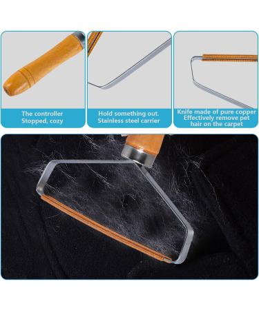 6 Pcs Pet Hair Remover Lint Remover Dog Hair Remover Brush and Double Side Cat Hair Remover for Cat Dog Pet Hair Removal Tool Comb Fur Lint Lint Brush Roller on Carpet Sofa Furniture Clothes - Buy Online on GoSupps.com