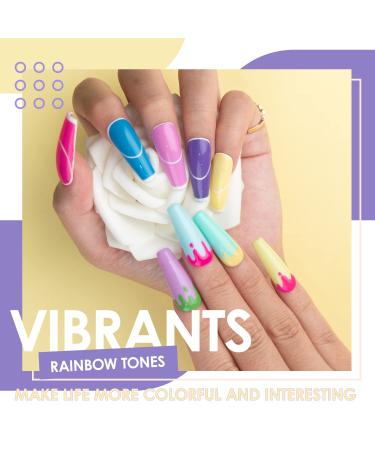 Gellen Gel Nail Polish Kit with 72W UV Led Light - Summer Candy Princess Collection - Buy Online on GoSupps.com