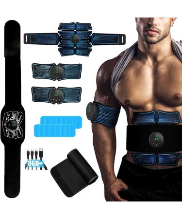 Buy Ab Stimulator & Muscle Toner - MHD TENS Portable Fitness Equipment for Men & Women | International Shipping - Buy Online on GoSupps.com