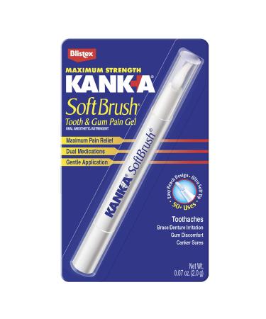 Blistex Kank-A SoftBrush Tooth & Gum Pain Gel 0.07 oz (2 g)