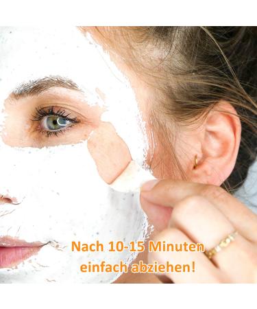 Puremetics Peel-Off Mask - Cocos Vanilla (65g) | 7 Applications | 100% Natural Vegan Plastic-Free | Zero Waste Natural Cosmetics for All Skin Types - Buy Online on GoSupps.com