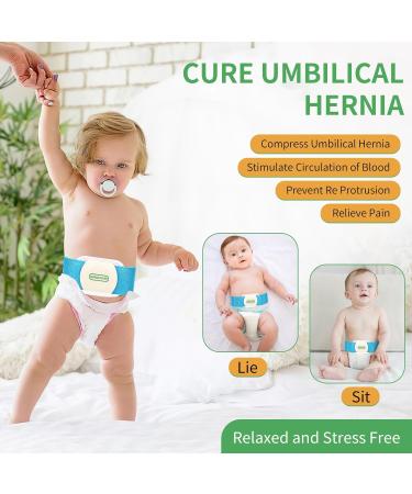 Umbilical Hernia Belt for Babies | Adjustable Infant Belly Button Support | Newborn Abdominal Belt Truss - Large - Buy Online on GoSupps.com