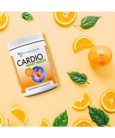 Cardio Heart Health Powder - L-Arginine 5000mg & L-Citrulline 1000mg Supplement - 16.82 oz - Buy Online on GoSupps.com