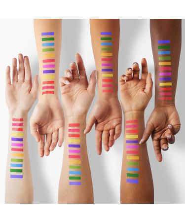 Ucanbe Fruit Punch Eyeshadow Palette - 15 Bold & Shimmering Colors | Waterproof High Color Rendering Makeup - Buy Online on GoSupps.com