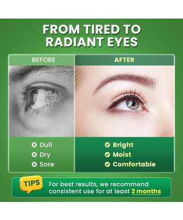 Lutein and Zeaxanthin Supplements - Advanced AREDS 2 Eye Vitamins - Bilberry Supplement for Eyes with Astaxanthin Ginkgo Biloba Sodium Hyaluronate - for Eye Health & Brain Support 120 Capsules 120 Count (Pack of 1) - Buy Online on GoSupps.com