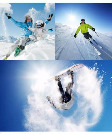JTEG Ski Glasses & Goggles - Windproof Snow & Motocross Protective Eyewear for Winter Sports - 1 Color + 1 Gray - Buy Online on GoSupps.com