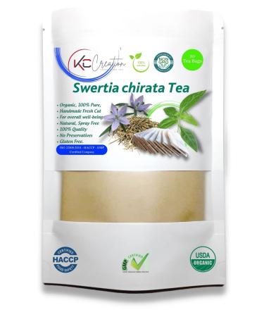 Organic Chirata Tea | Swertia Chirata Tea | Sachet Tea Bags | Chirayata Pack | 30Count